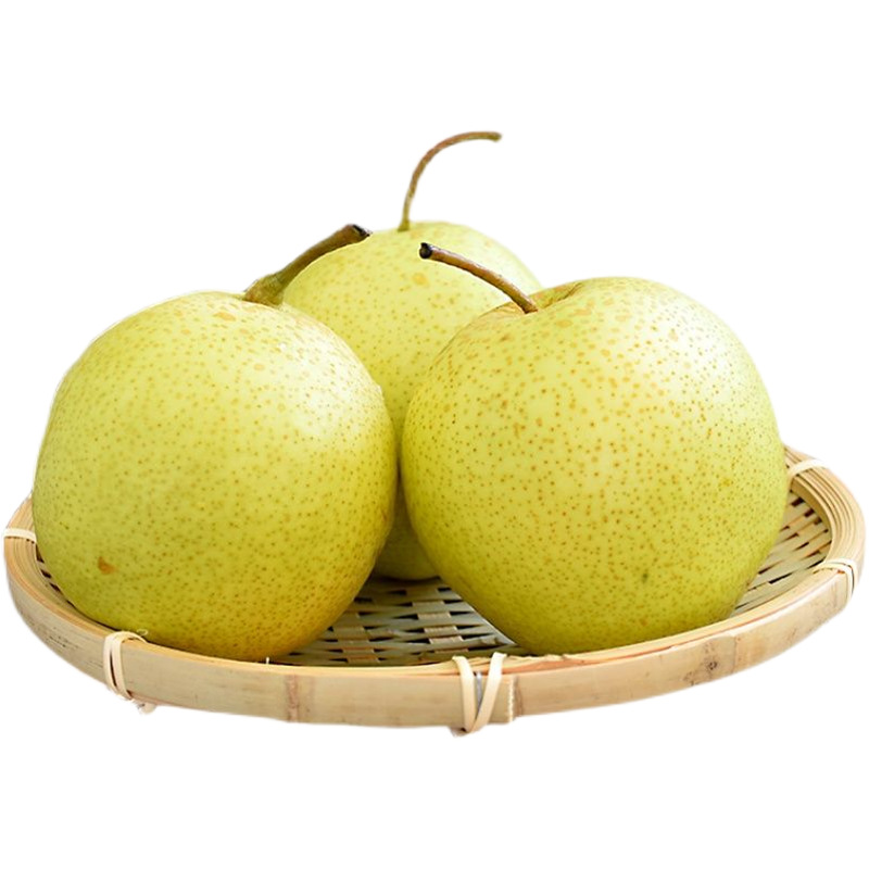 Authentic Qianxian Lihuo Crisp Pears from Shaanxi, Fresh Seasonal Fruit, Tribute Pears, Crisp, Sweet, Juicy, Direct from the Orchard
