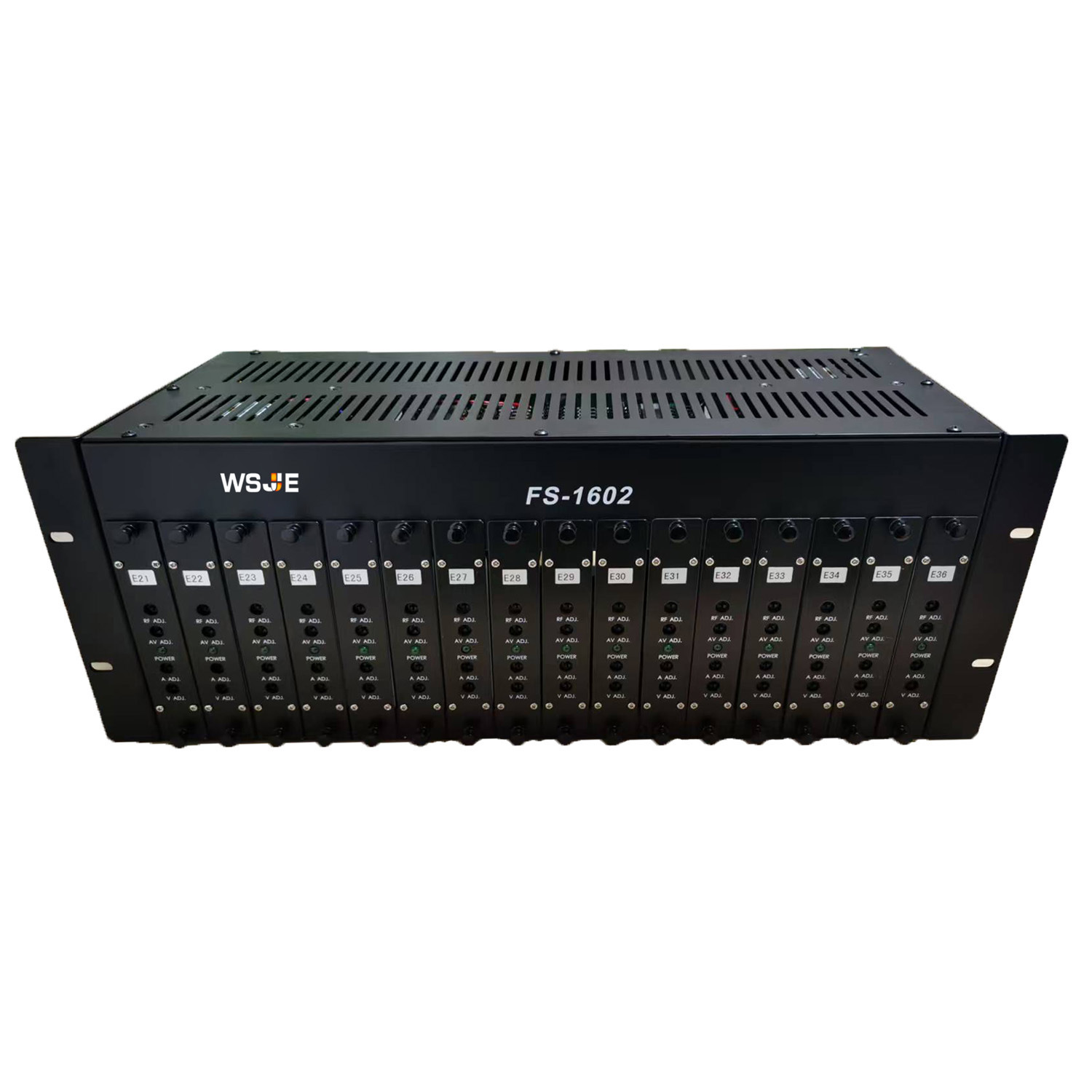 16Ch HDMI to Rf Adjacent Frequency Modulator Catv Cable Tv End Digital to Analog Tv System