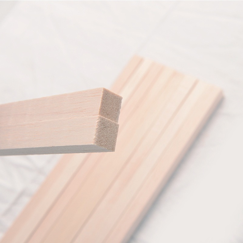 Wood cutting ship thin wood crafts making wood light strip 300mm building model material wholesale