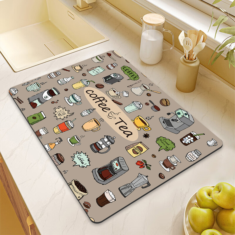 Скатерка пасторального стиля, маслостойкая и водонепроницаемая, ПВХ, противоскользящая