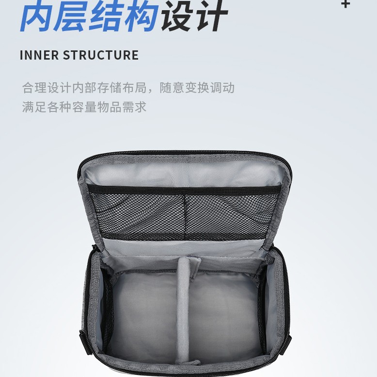 20023 new portable camera bag portable thickened small capacity SLR backpack waist bag crossbody camera bag