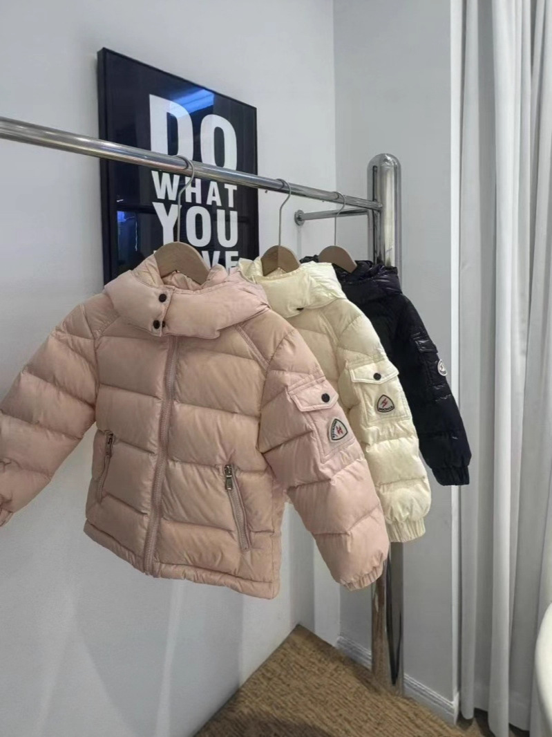Children's down Jacket Korean Version for Boys and Girls, Thickened with Detachable Hood, Warm Winter Coat for Toddlers and Kids