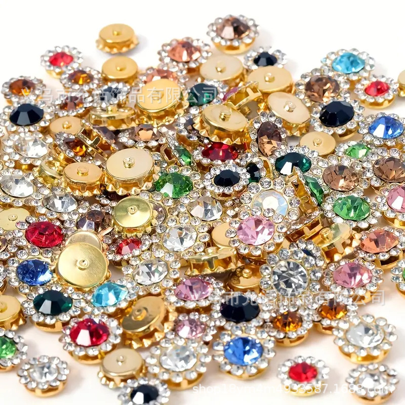 Быстросъемное сверло в форме подсолнуха с двойным слоем для DIY украшений