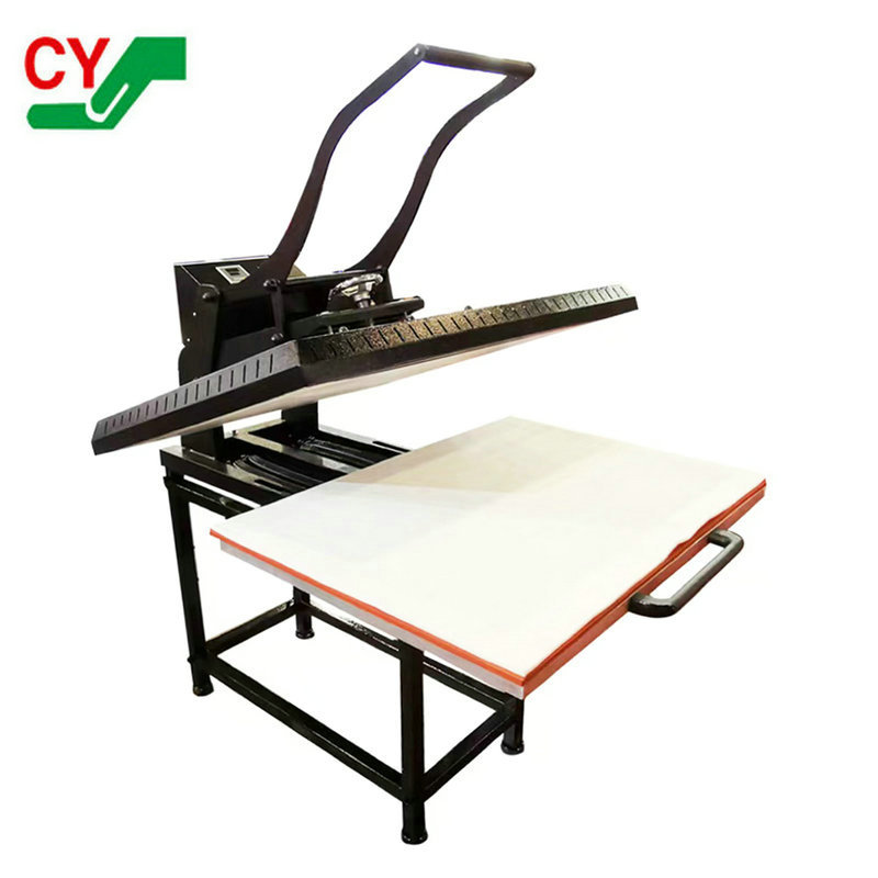 High-Pressure Large-Format Flatbed Heat Press Machine Manual Heat Transfer Machine T-Shirt Printing Heat Transfer Machine Press Machine