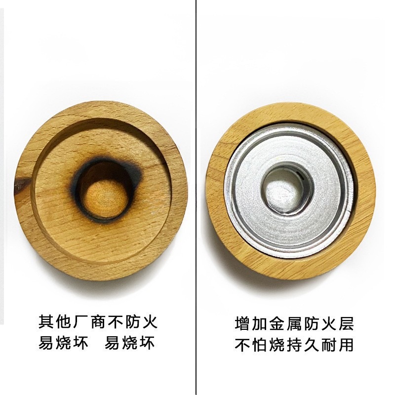 Cross-Border Amazon Whiskey Cocktail Smoker Oak Smoked Wood Box Aromatherapy Wood Molecular Cooking Fruit Wood Chips