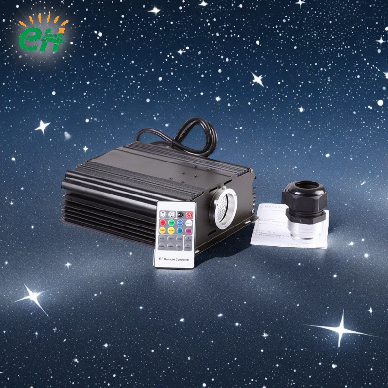Мигающий цветной RGB одноцветный 45W алюминиевый корпус высокомощный удаленно управляемый светящийся волоконно-оптический источник света оптовая продажа