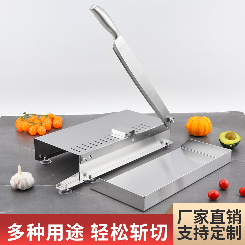 Нож для нарезки из нержавеющей стали для нарезки лечебных материалов и ребер коммерческий и домашний кухонный маленький нож для нарезки