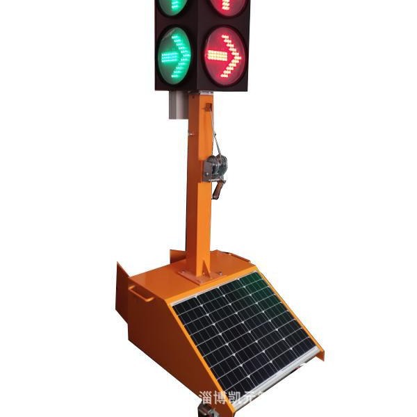 Solar Mobile Traffic Light Temporary Road Emergency Traffic Light Solar Mobile Car