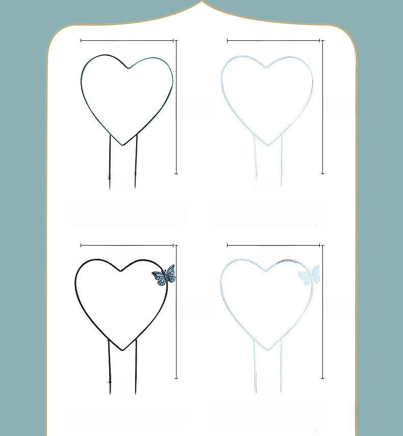 Cross-border Supply Horticultural Bracket Climbing Vine Plant Rack Plant Climbing Rack Green Plant Support Rack Potted Flower Rack