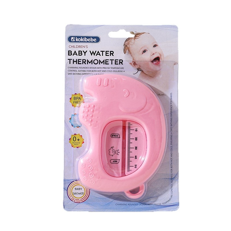 Baby Cartoon Water Thermometer Baby Bath Test Thermometer Newborn Bathtub Thermometer Baby Elephant Thermometer