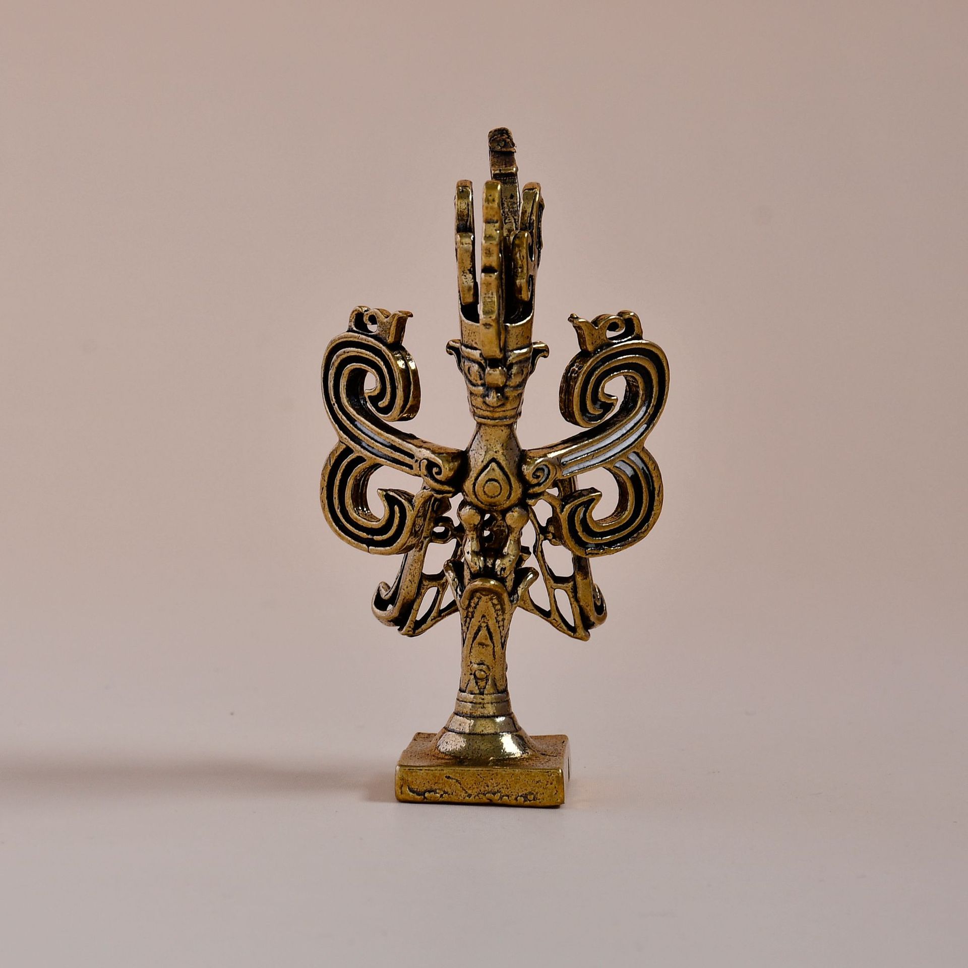 Yiwu Sanxingdui Wenchuang Ornaments Hercules Brass Crafts Guochao Wenchuang Boutique in stock