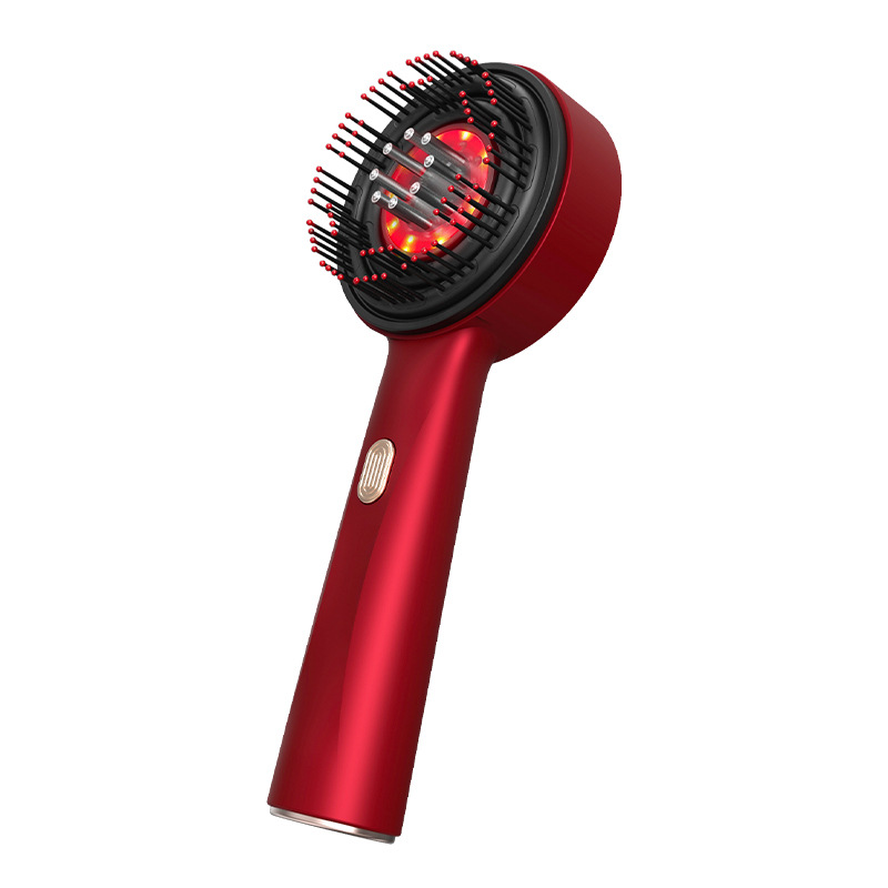 New Electric Massage Comb Household Scalp Liquid Guide Comb Red Light Anti-Stripping Hair Care and Hair Care Multifunctional Massage Comb