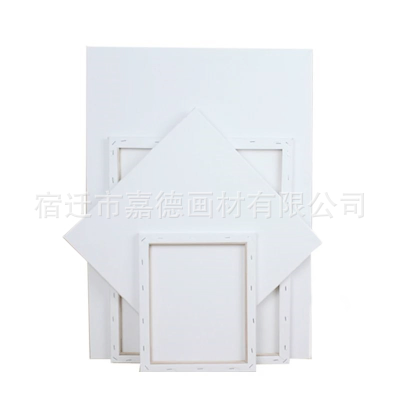 Factory wholesale oil painting frame cotton canvas canvas frame round shaped propylene gouache painting oil painting board canvas frame