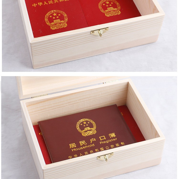 Natural Solid Wood Packaging Wooden Box Manufacturer Produces Solid Wood Storage Box Gift Box Tea Box New Style