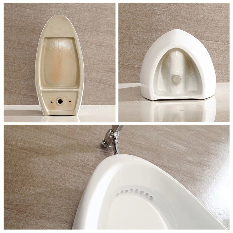 Ceramic urinal factory direct wall-mounted urinal hand-mounted urine bucket Jin Parkson bathroom 7018