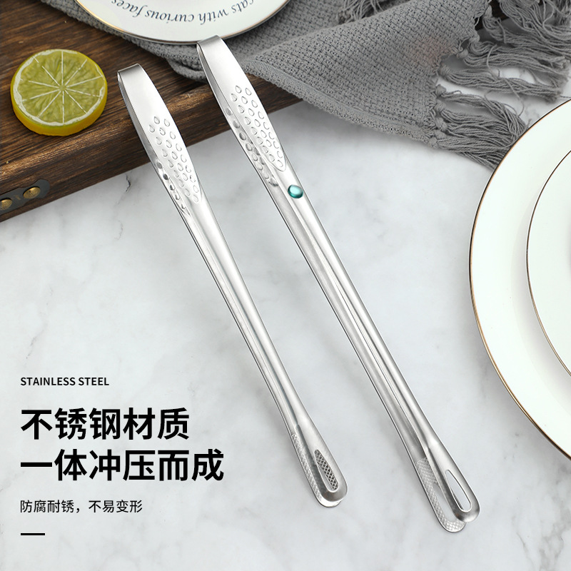 201 Stainless Steel Strawberry Clips Anti-Scalding Clips Non-Slip Multifunctional Barbecue Clips Food Clips Korean Barbecue Clips Camping