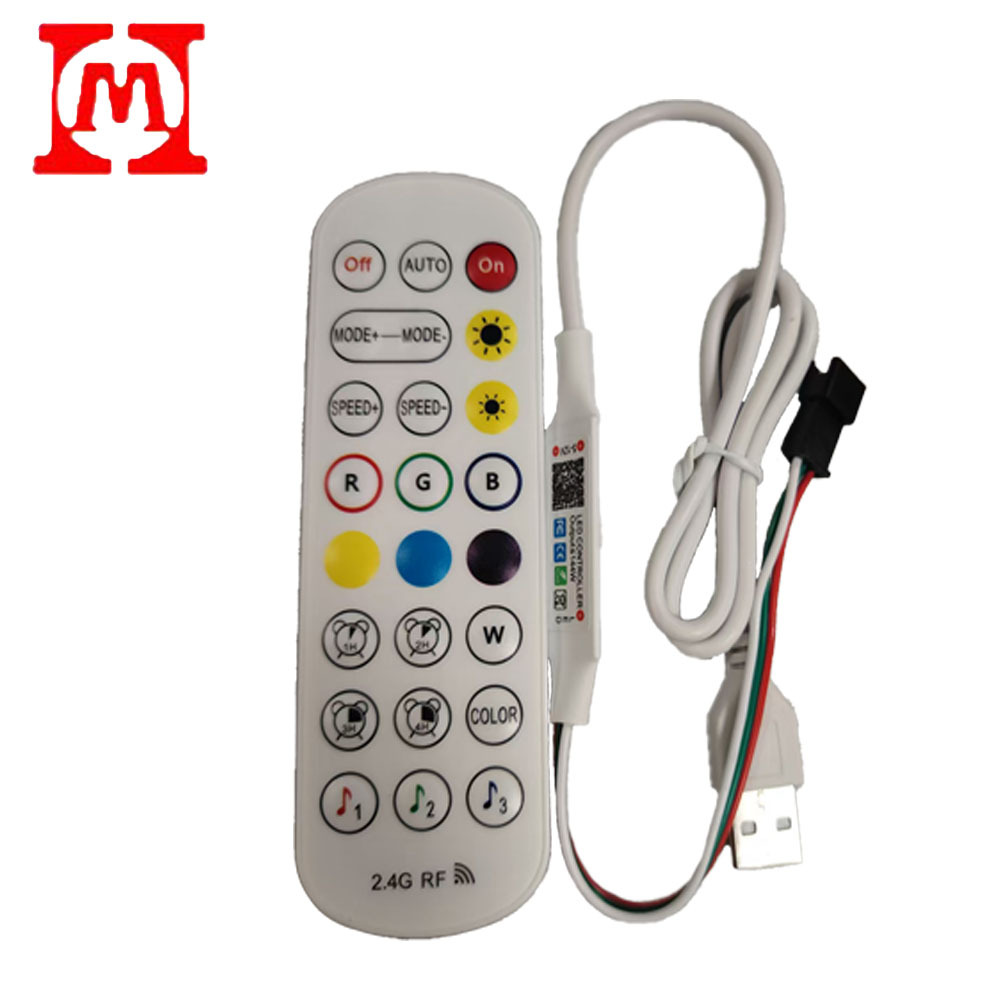 2.4g Bluetooth Symphony Rgb Controller Led Light with Colorful Light Strip Dimmer