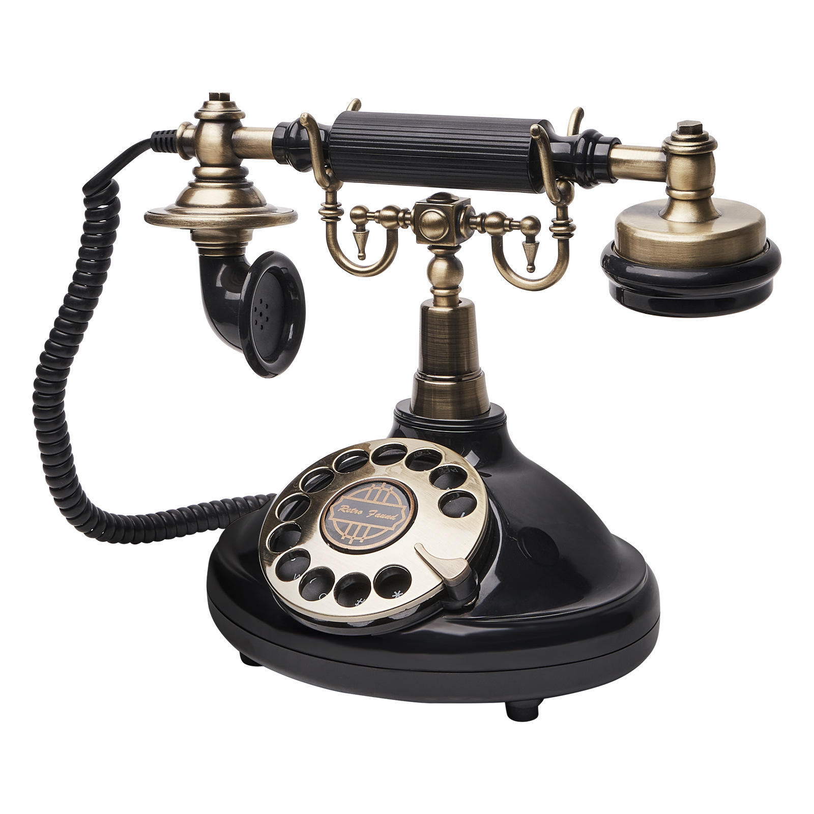 Recording Retro Telephone Message Antique Rotating Telephone Office Hotel Wedding Party Cross-Border
