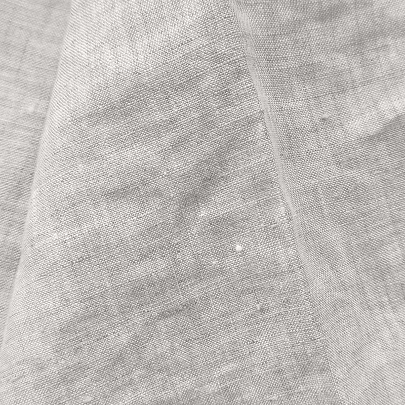 Pure Hemp Rain Dew Hemp Fabric, Natural Rain Dew Hemp Fabric, 26Nm*26Nm Light and Soft Clothing Hemp Fabric