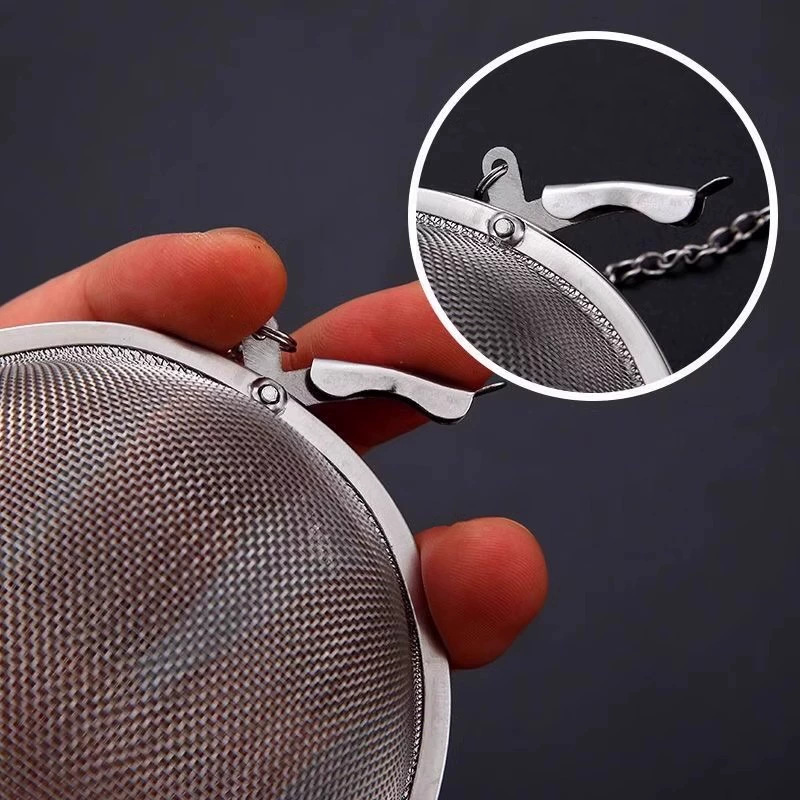 Stainless Steel Seasoning Ball for Soup, Spice Bag for Stew, Marinade Bag, Tea Egg, Household Residue Filter