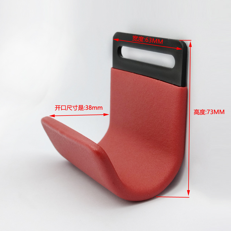 Factory direct supply pull-up booster hook fitness booster steel hook outdoor horizontal bar weightlifting non-slip hook