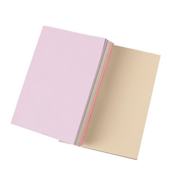 Morandi Color Sticky Notes Colorful Student Stationery Message Note Notes Office Stickable Hand-Tearable Note Paper Wholesale