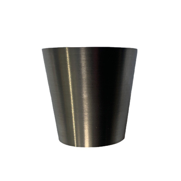 Source Manufacturer Tungsten Crucible Mo1W1 Molybdenum Crucible Sapphire Crystal Furnace Tungsten Molybdenum Crucible for Quartz Glass Melting