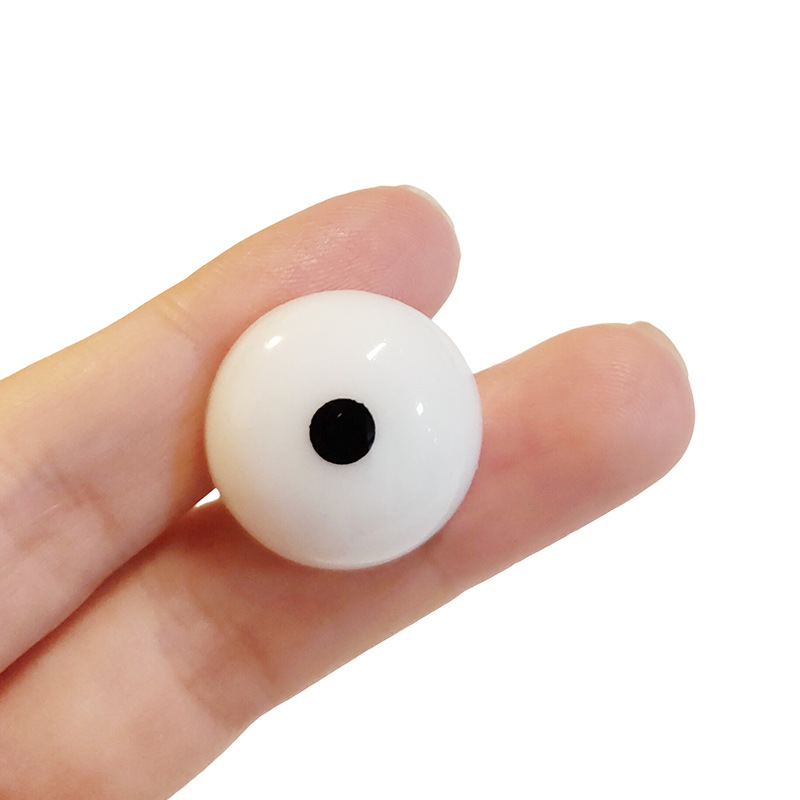 Expression Eyes Resin Accessories DIY Cream Glue Plush Toy Eyeballs Hole Shoe Charms Creative DIY