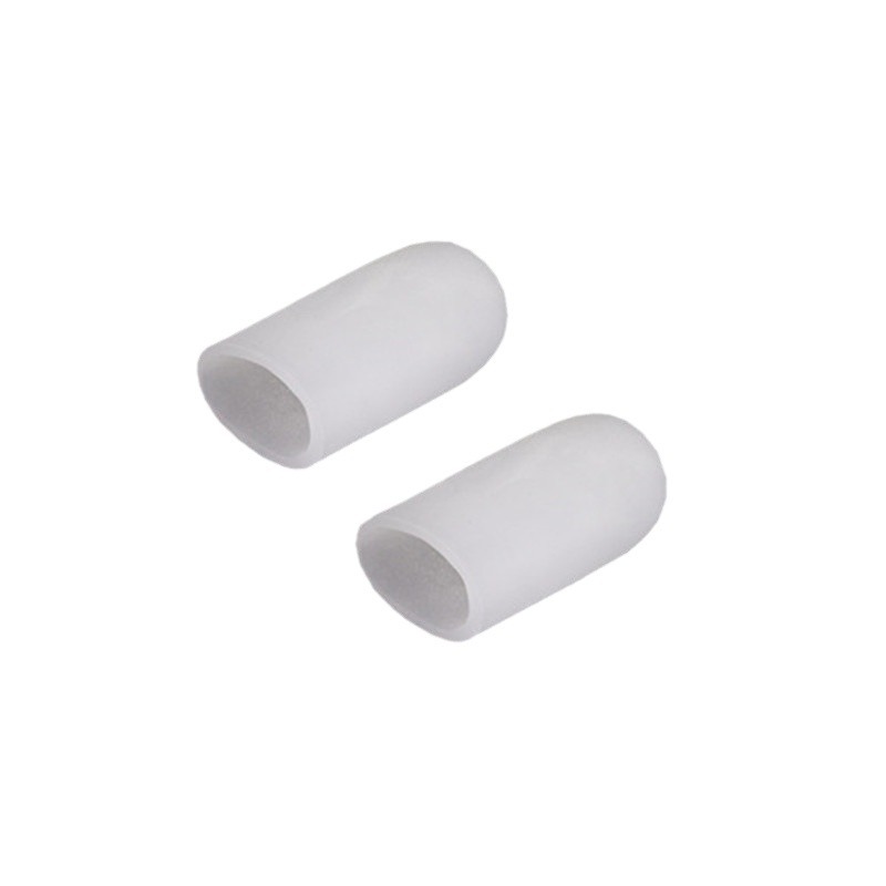 Finger Cots Silicone Finger Cots White Finger Protectors Anti-Wear Toe Thumb Toe Separator Finger Anti-Wear Device