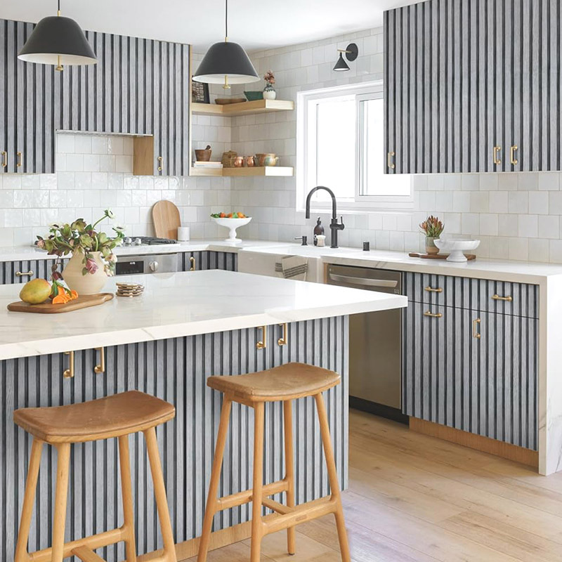 Customized Simulated Wood Grain Self-Adhesive Wallpaper Warm Bedroom Living Room Renovation Wallpaper Pvc Waterproof Sticker Cross-Border Wholesale