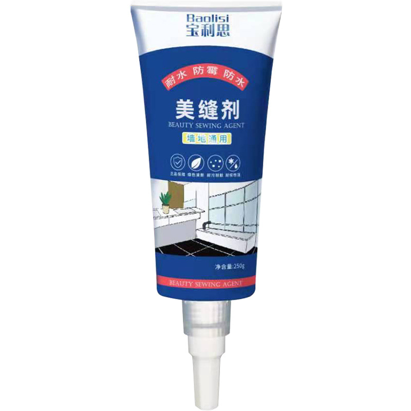 Baolisi Waterproof and Mildew-Proof Caulking Agent Kitchen Bathroom Tile Floor Special Water-Based Caulking Agent