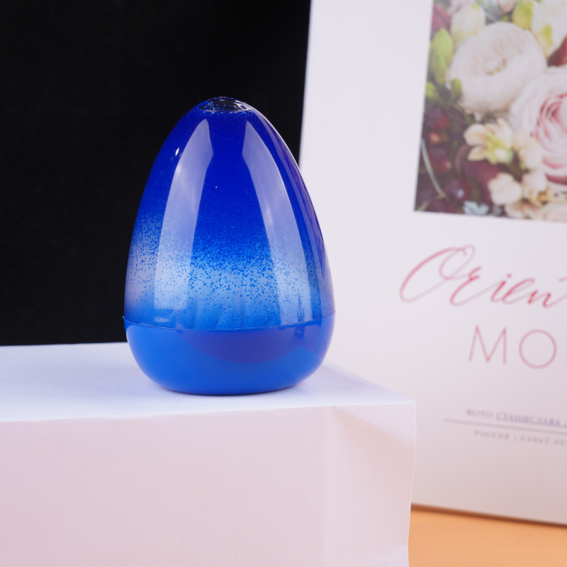 Creative Acrylic Volcanic Eruption Hourglass Oil Leak Timer Ornament Gift Eggshell Volcano Quicksand Liquid Customization