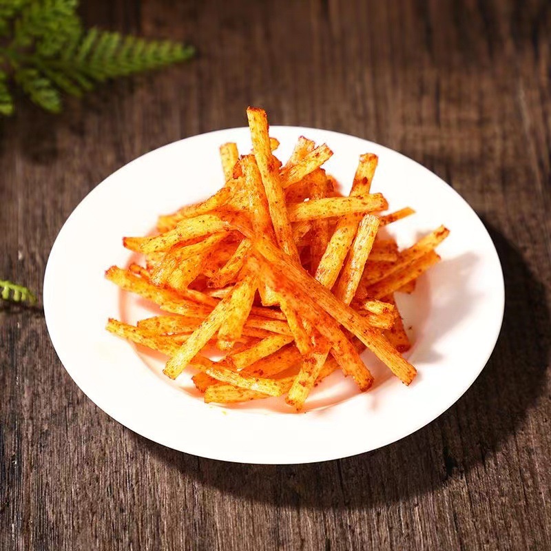 Xinlin Love Apartment Spicy Strips Hunan Chongqing Spicy Snacks Wholesale Post-80S Childhood Nostalgic Gluten