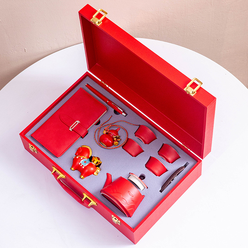 Year of the Horse Festive Business Gift Set Company Annual Meeting Souvenir School Anniversary College Anniversary Commemorative Gift