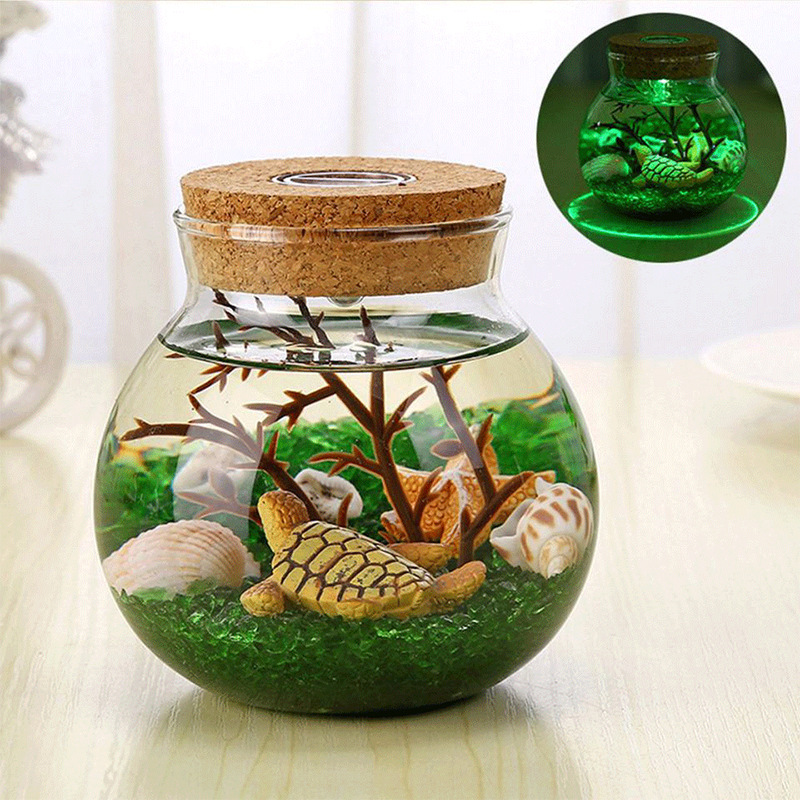 Cross-Border 3cm Mini Diamond Diving Light Rgb Knob Fish Tank Aquarium Swimming Pool Landscaping Light Pumpkin Decoration