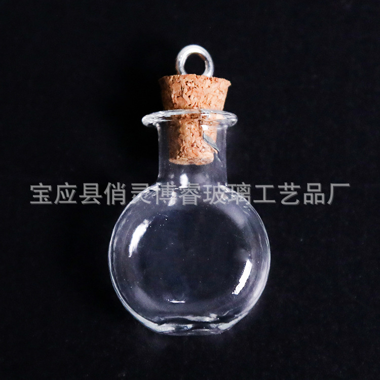 Handmade DIY creative floating bottle with Cork glass crafts glass bottle manufacturers can customize floating bottle