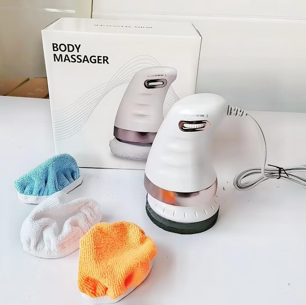 Cross-Border Cloth Cover Fat Pusher Home Massage Body Shaping Instrument Vibration Massager Handheld Full Body Electric Massager Slimming