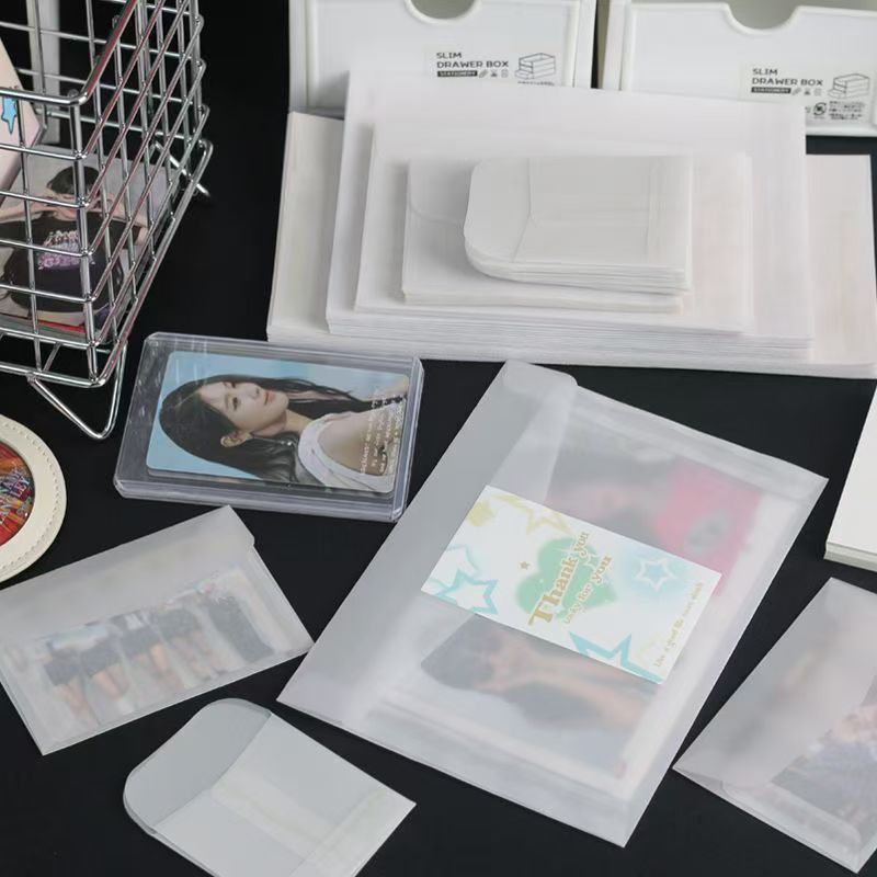 Sulfuric acid paper envelope printing gilding gift greeting card invitation card storage envelope making transparent envelope paper bag manufacturers