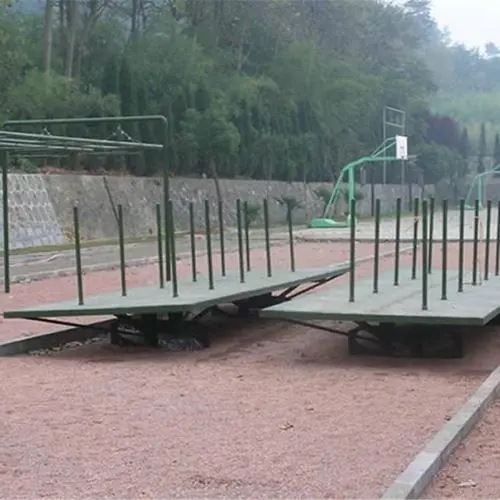 Shuangyi Naval Force 400m Sea Landing Obstacle 40m Island Landing Obstacle Physical Training Tire Climbing Platform