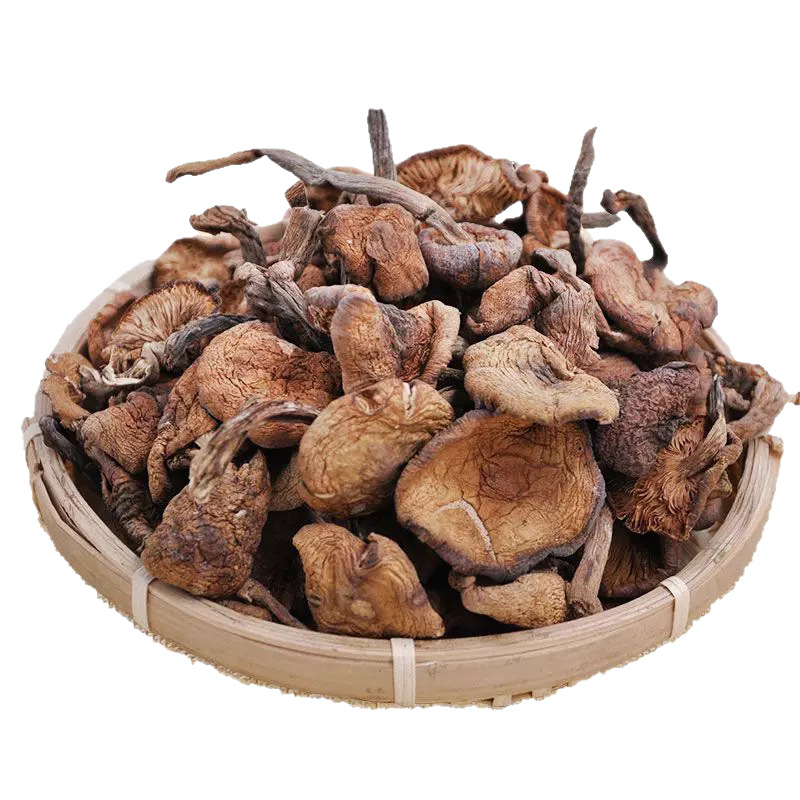 Northeastern Wild Hazelnut Mushroom Slices, Dry Goods, Specialty Selection, Sulfur-Free, Smoked and Dyed, Shipped from the Place of Origin