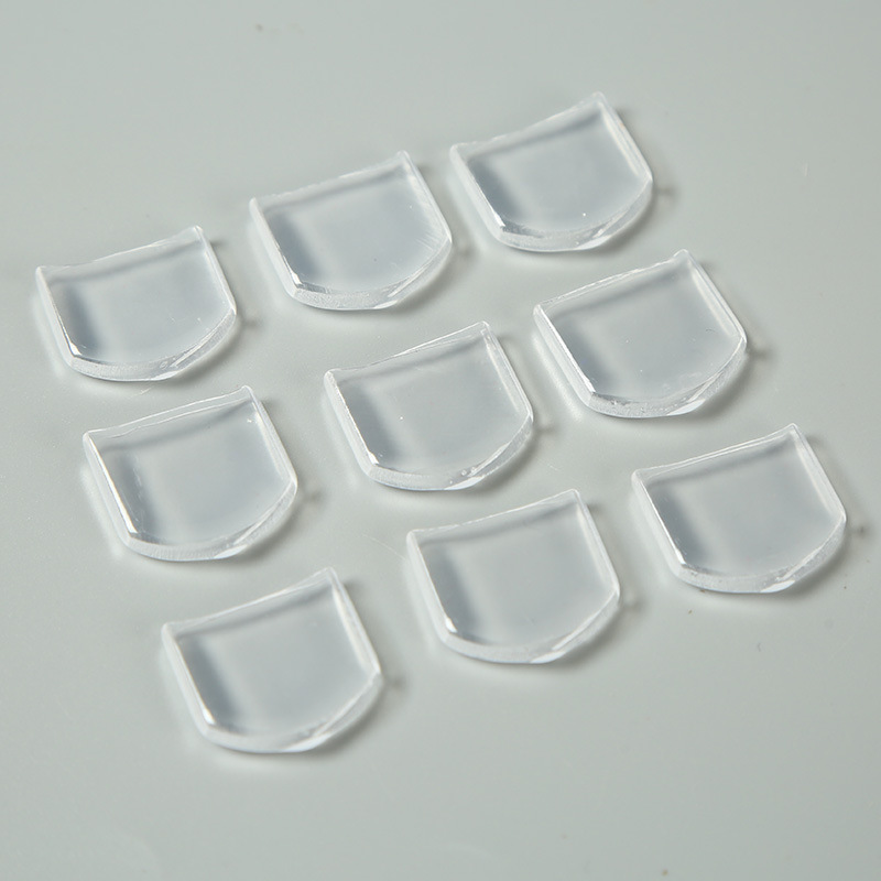 Rubber protective sleeve Semi-circular rubber sleeve Rubber sealing sleeve Transparent color Rubber sheath Anti-slip flat iron sleeve