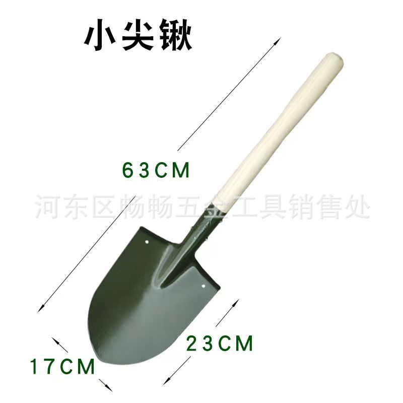 Военная лопата, маленькая бытовая лопата, утолщенная квадратная лопата для садоводства, барбекю, удаления льда, печи, угля, отходов домашних животных