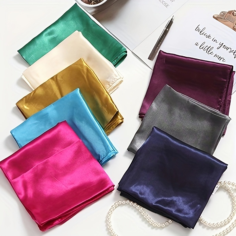 2026 Autumn and Winter Cross-Border Export New Polyester Square Scarf