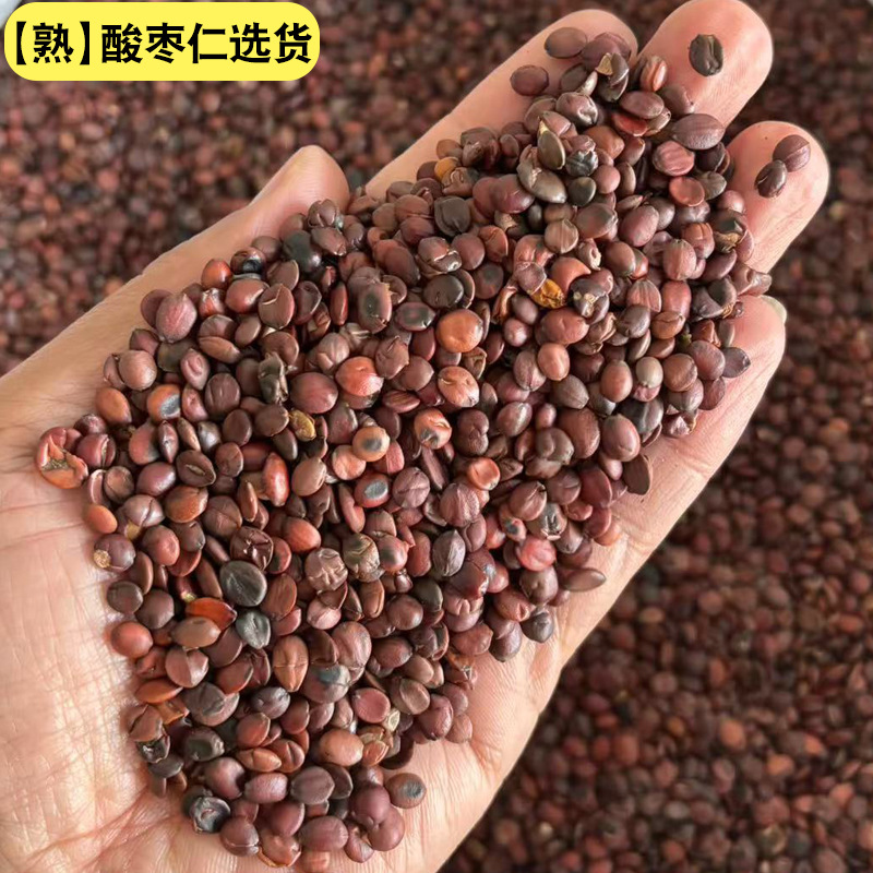 Authentic Wild Roasted Jujube Kernel Chinese Herbal Medicine, No Additives Sleep Tea, Jujube Kernel Powder