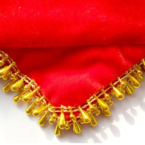 Genuine Thickened One-Foot Drop Hand Silk Flower Dance Hand Silk Flower Thickened Fabric Children's Dance Handkerchief