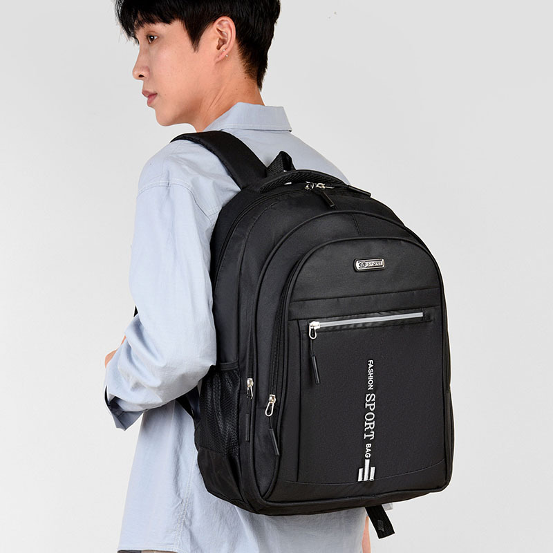 Backpack Men's Large Capacity Business Travel Bag Computer Backpack Fashion Trendy Junior Senior high school Male College Student Schoolbag