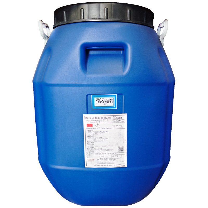 Vae101 Emulsion Taiwan Dalian Eva Emulsion Textile Coating Vinyl Acetate Copolymer Latex Adhesive