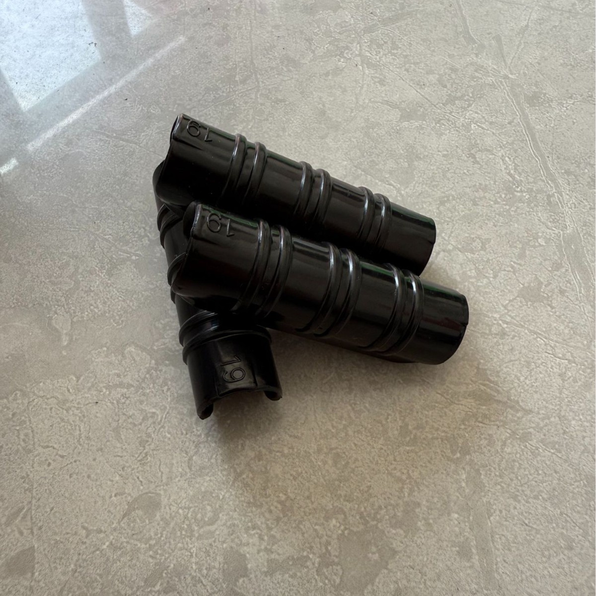 32mm Greenhouse Accessories Complete Set of Film Pressing Cards Vegetable Greenhouse Accessories Solid Film Cards Film Pressing Cards Plastic Cards Black Clips