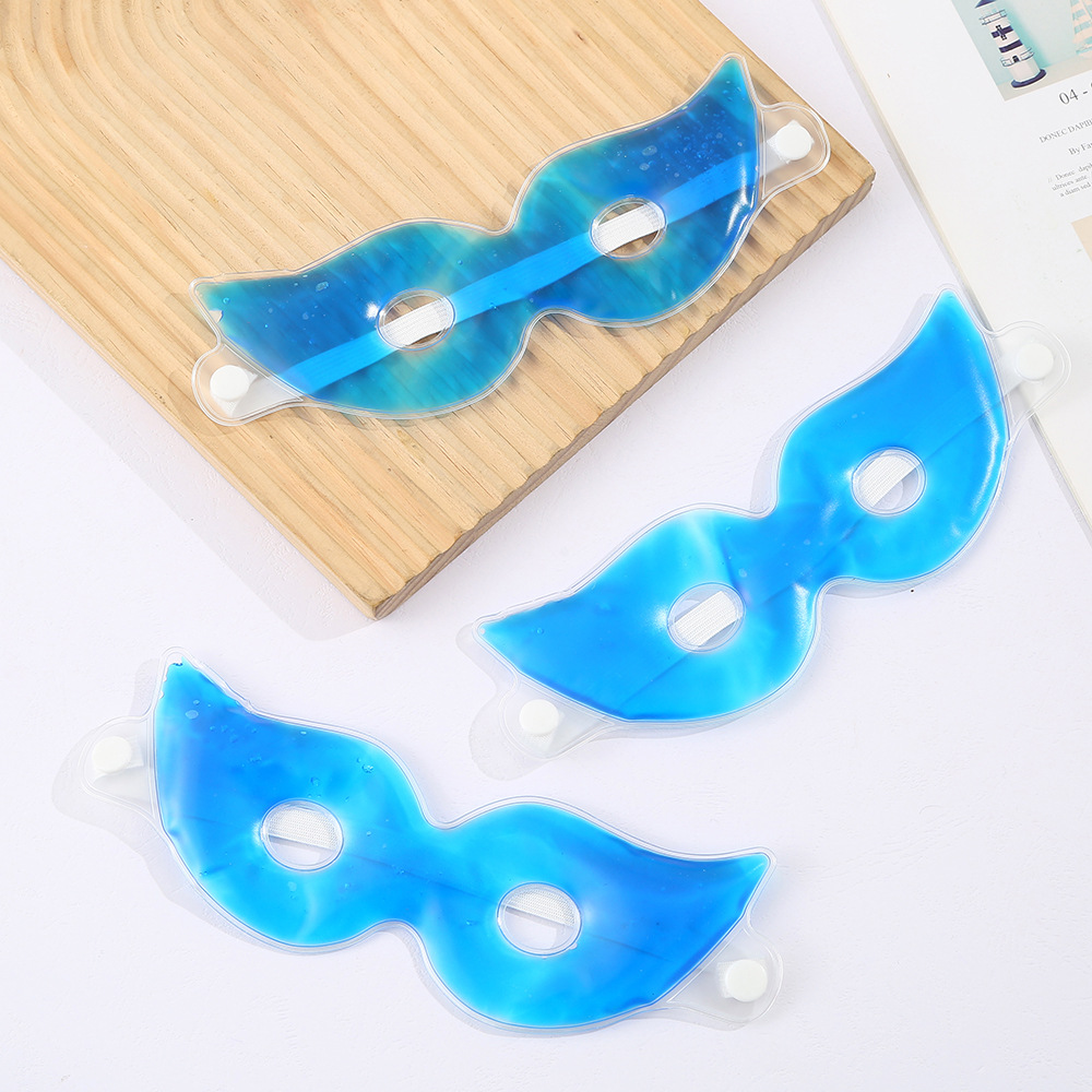 Прямые поставки маска для глаз из геля с охлаждающим эффектом для сна, маска из ПВХ оптом