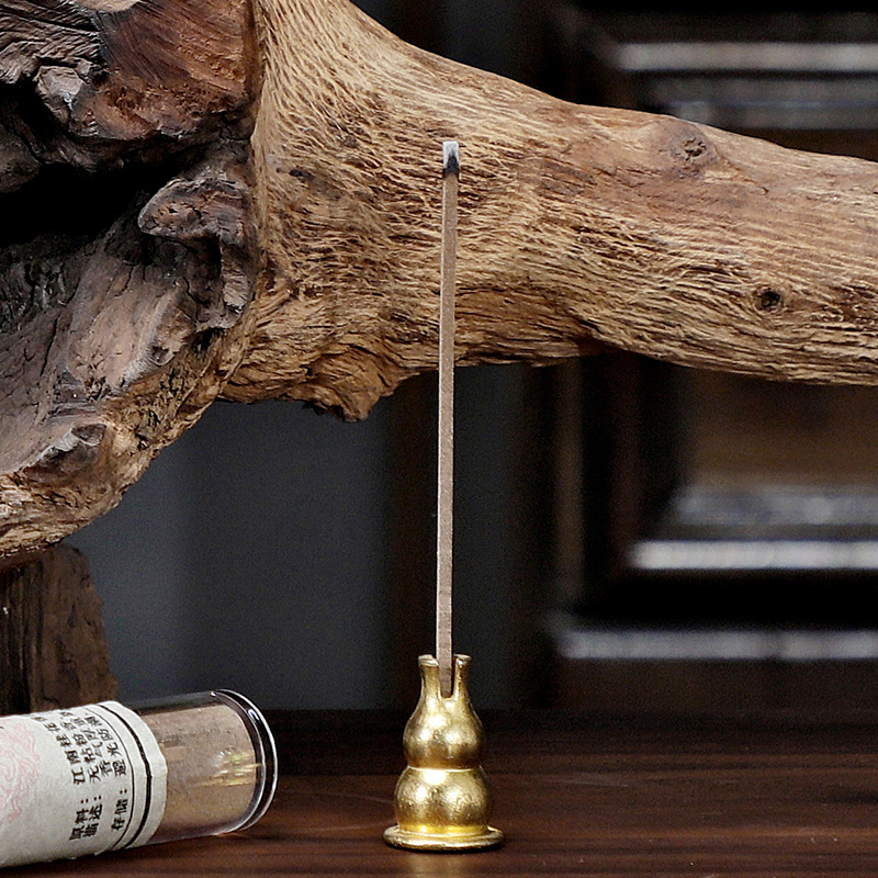 10g solid gourd incense thread incense alloy copper gourd incense plate incense incense incense incense incense burner incense way